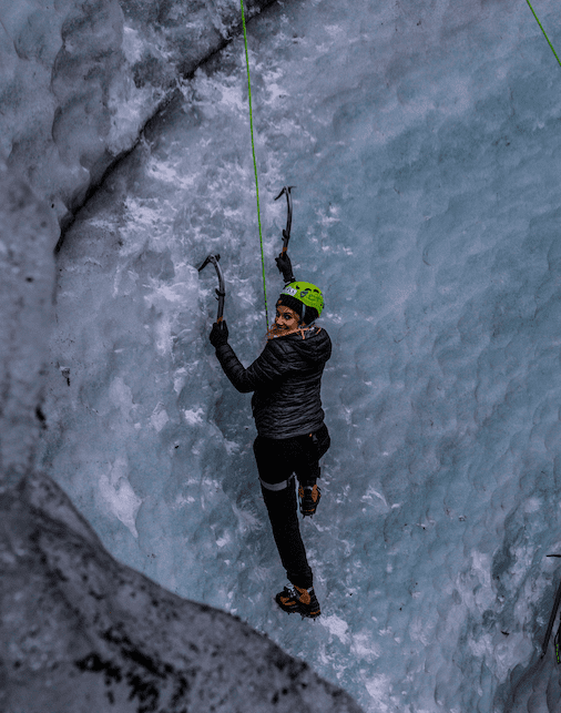 Sólheima-Ice-climbing